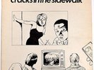 CRACKS IN THE SIDEWALK New Alliance 1st Press Minutemen Black Flag Pettibon