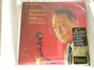 BRUCH & VIEUXTEMPS Violin Concerto JASCHA HEIFETZ 200 gram vinyl SEALED LP
