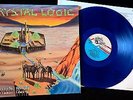 MANILLA ROAD - Crystal Logic LP 1986 Black Dragon - BLUE VINYL