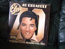 Elvis Presley 40 Greatest hits compilation on Vinyl LP