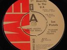 SEX PISTOLS   ANARCHY IN THE UK b/w I WANNA BE ME   UK EMI CHRIS THOMAS DEMO 7