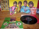 THE BEATLES ( SGT PEPPER ) early press MONO LP w/ ORIG inner CUT OUTS + misprint