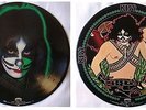 PETER CRISS + GENE SIMMONS Solo KISS 2 Picture LPs Casablanca Victor Japan MINT