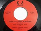 Johnny Big Moose Walker 45 Tend To Your Business / Things I Use To Vinyl Record