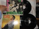 Vintage Record, ELVIS PRESLEY,Blue Suede Shoes,Tutti Frutti, I Got A Woman,45 +2