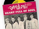 Yardbirds 45 rpm Record & Picture Sleeve '' Heart Full Of Soul'' Epic Records''