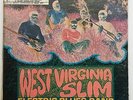 West Virginia Slim Electric Blues Band LP VG-/VG++ Kent 1970