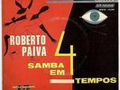 ROBERTO PAIVA - CHEGA DE SAUDADE+3 7/45 EP BRAZIL 1959 M- BOSSA NOVA JAZZ JOBIM