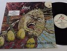 NEAR MINT IN SHRINK HIRAX RAGING VIOLENCE 1985 ORIGINAL METAL BLADE LP & INSERT