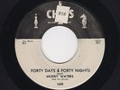 '56 CHESS Harp Blues MUDDY WATERS Forty Days & Forty Nights/All Aboard M- DJHEAR