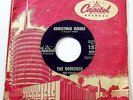 The BOOKENDS 45 Christmas Kisses CAPITOL Purple lbl SLV Xmas TEEN Pop e1939