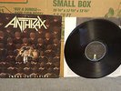 ORIGINAL 1987 ANTHRAX AMONG THE LIVING SIGNED AUTOGRAPHED LP ISLAND RECORDS