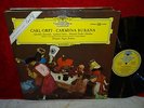 DG 139 362 STEREO TULIP UK CARL ORFF CARMINA BURANA JOCHUM NM