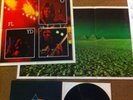 PINK FLOYD Dark Side Of The Moon lp POSTERS STICKERS fasson US 1973 VG+ harvest