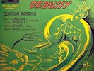 QUATUOR PAGANINI/TEMIANKA/ROSSEELS/COURTE quatuor à cordes DEBUSSY LP RARE VG++