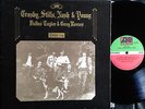 CROSBY, STILLS, NASH & YOUNG - DEJA VU Very rare Aussie textured Cover LP EX