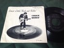 CHUCK BERRY Rare Chess EP 45 With Picture Sleeve  Sweet Little Rock And Roller