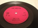 THE SMITHS - Ask - SOLID CENTRE TRANSLUCENT 1986 ROUGH TRADE 7