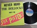 SEX PISTOLS Never Mind The Bollocks ORIG. UK 1ST LP.A5/B5 NO SUB.CREDIT/12 TRK
