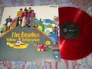 THE BEATLES Yellow Submarine RED VINYL MONO LP Japan/Japanese  GREAT