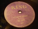 ROCKABILLY MAC CURTIS If I Had Me A Woman KING 4927