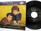 ANNETTE FUNICELLO 45 Talk To Me Baby Paul ANKA VISTA label PIC SLV '60 pop e2845