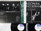 MILES DAVIS & JOHN COLTRANE LIVE IN STOCKHOLM 1960 DIW Japan OBI MONO 2LP