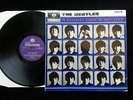 BEATLES A Hard Days Night LP Danish 2nd Rare PURPLE Parlophone PMC 1230 -3N EX