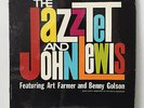 THE JAZZTET & JOHN LEWIS-SELF-TITLED-JAZZ LP on ARGO  NM, MONO, DG, ART FARMER,