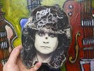 BLACK SABBATH OZZY OSBOURNE SIGNED crown of thorns shaped picture disc