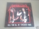 METALLICA  KILL EM ALL IN CHICAGO 1983  RARE LIMITED LP   SLAYER  KREATOR