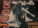 JUDGE Bringin' It Down LP GREEN VINYL OG Press Youth of Today Gorilla Biscuits