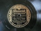 Schellack 78 rpm Louis Jordan & his Tympany Five Choo Choo Ch`Boogie That Chick.
