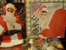 PHIL SPECTOR's Christmas Album w/RARE SPECTOR SANTA POSTER / BLUE VINYL 74 UK NM
