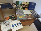 THE BEATLES TEXTURED COLLECTION BOX IN MINT CONDITION