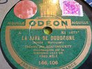 78 rpm-MISTINGUETT - LA JAVA DE DOUDOUNE -Orch FRED MELE- ODEON 166.106