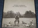 George Harrison All Things Must Pass LP 1970 Apple w/ Poster Beatles