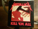 METALLICA- KILL 'EM ALL ORIG 1st PRESS MEGAFORCE MRI 069 A  