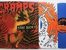 The Cramps Blue Vinyl Reissue Psychobilly LP 2001 Pin-Up Cover
