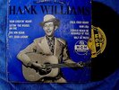HANK WILLIAMS-MEMORIAL ALBUM-RARE AUSTRALIAN-33 RPM LP 10