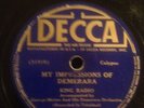Decca 78RPM King Radio / The Caresser 17455 My Impressions Of Demerara V Calypso