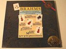 M4X 37871: BRAHMS Complete Concertos 4x LP Mehta/Barenboim/Stern 1983 CBS Promo
