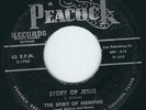 Black Gospel Group Spirit Of Memphis PEACOCK 1785 Story of Jesus MP3