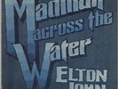 Madman Across The Water - Yellow label Elton John vinyl LP album record UK