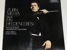 DECCA SXL 6382: STRAUSS, Ein Heldenleben: Zubin MEHTA, LAPO, FRISINA (violin)