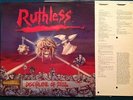 RUTHLESS - DISCIPLINE OF STEEL Org 1.Press 1986. Axe Killer
