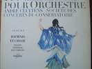RARE ED1 ANDRE CLUYTENS RAVEL 3 COLUMBIA STEREO SAXF 251 FR