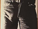 THE ROLLING STONES STICKY FINGERS 1971 1ST PRESS ZIPPER INNER SLEEVE RARE MINT-