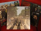 THE BEATLES 3 LPs Sgt. Pepper's Lonely Hearts Club Band, Rubber Soul, Abbey Road