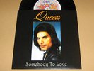 QUEEN - RARE 45 ** SOMEBODY TO LOVE ** With FREDDIE MERCURY Diff.Sleeve